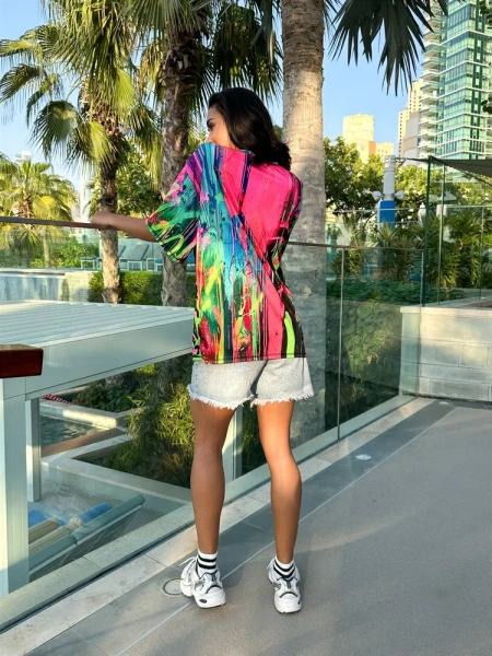 Bona Fashion: OVERSIZE T-shirt "Vivid"