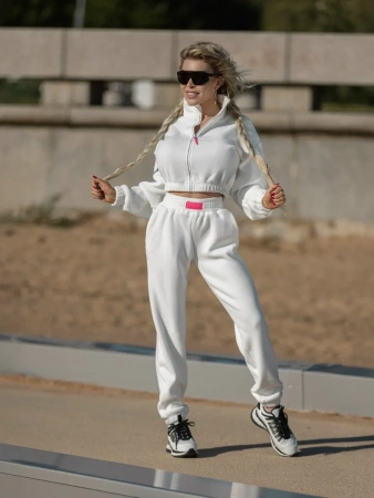 Bona Fide: Pants Bona Girl "White"