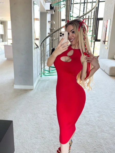 Bona Fashion: Miami long "Red" Bona Fashion: Miami long "Red"