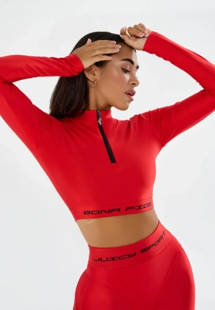 Bona Fide: Rashguard "Juicy Red"