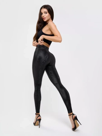 Bona Fashion: Leather leggings "Black Mamba"