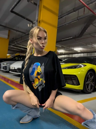 Bona Fide: OVERSIZE T-shirt "Homer's bitch"