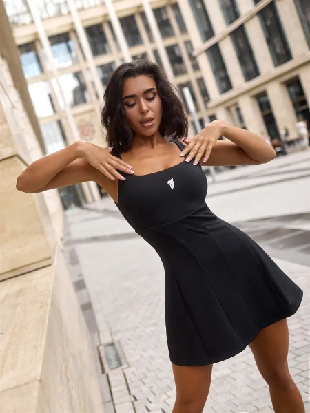 Bona Fide: Unique Dress "Black" Bona Fide: Unique Dress "Black"