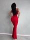 Bona Fashion: Long Cami Dress &quot;Red&quot;