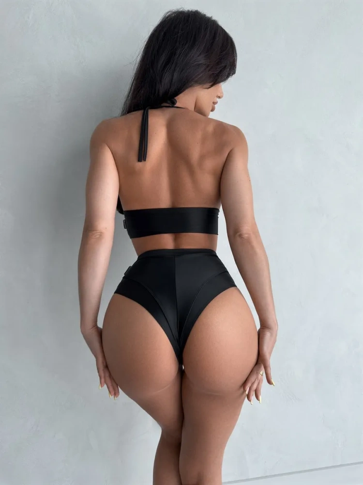Bona Fide: Monro Swimsuit "Black"