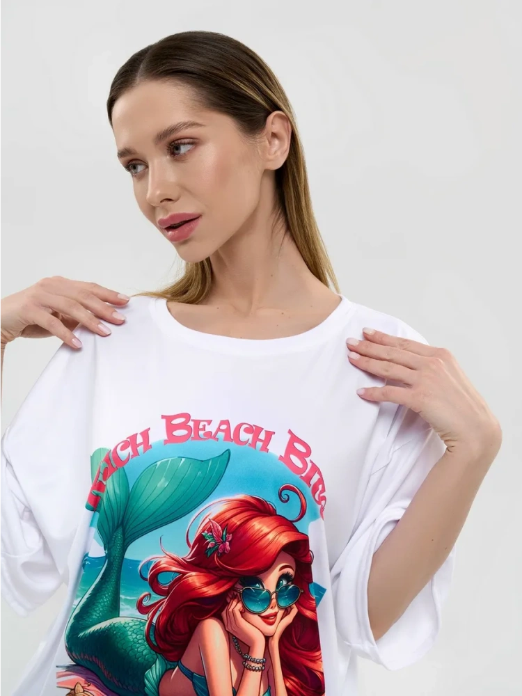 Bona Fide: OVERSIZE T-shirt "Sassy Mermaid"