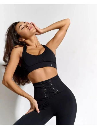 Лосины Staylace Leggings "Black"