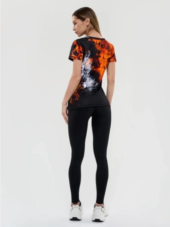 Bona Fide: V-Shirt "Road to Hell Fire touch"