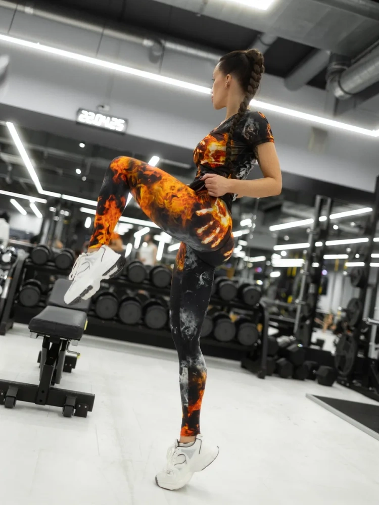 Bona Fide: V-Shirt "Road to Hell Fire touch"