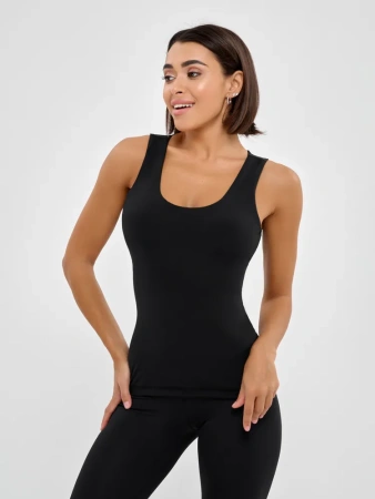 Bona Fide: Bra Vest "Black"