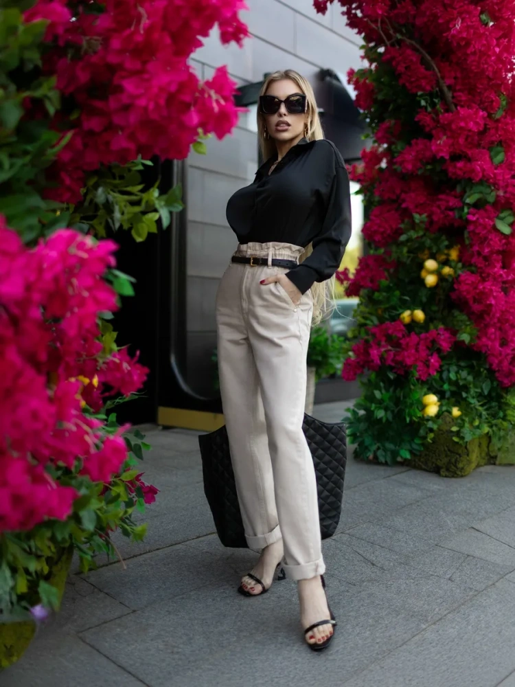 Bona Fide: Comfort Jeans "Beige" Bona Fide: Comfort Jeans "Beige"