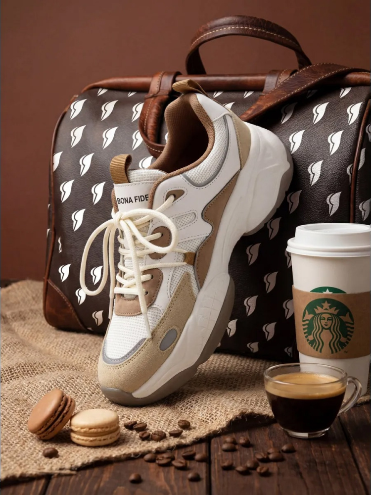 Bona Fide: Sneakers Bona Wave "Beige"