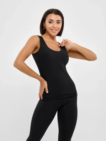 Bona Fide: Bra Vest "Black"