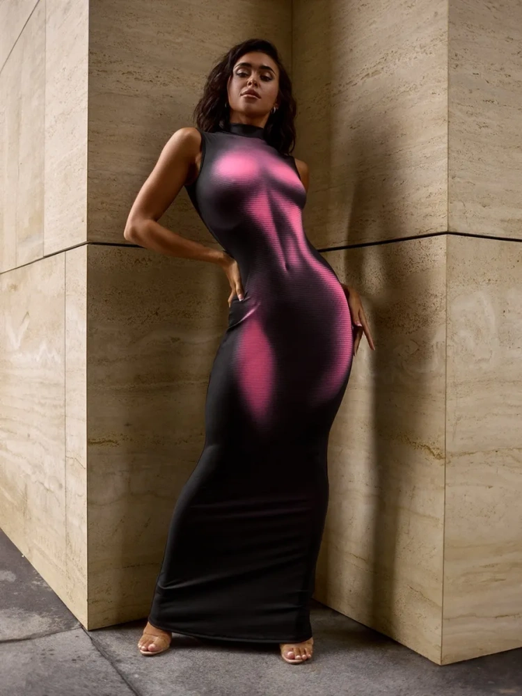 Bona Fashion: Long dress "Naked" Bona Fashion: Long dress "Naked"
