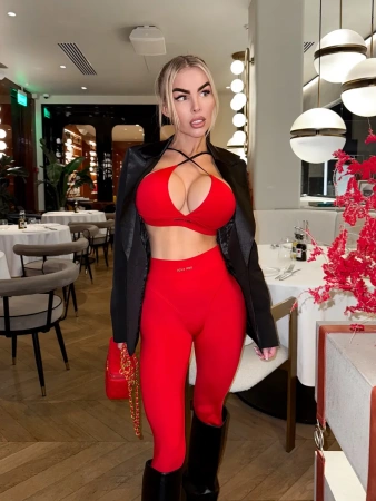 Bona Fide: Charm Top  "Red"