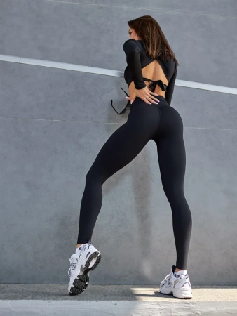 Лосины Staylace Leggings "Black"