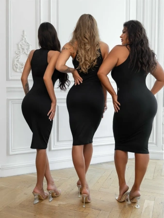 Bona Fashion: Miami long "Black"