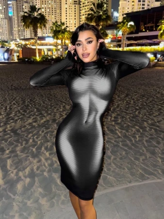 Bona Fashion: Dress midi  "Naked"