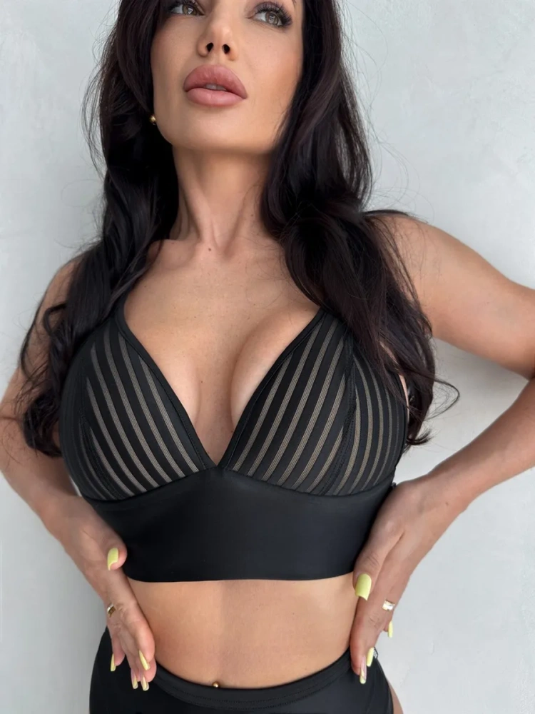 Bona Fide: Monro Swimsuit "Black"