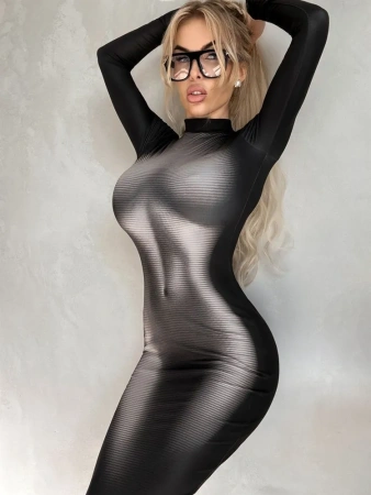 Bona Fashion: Dress midi  "Naked"